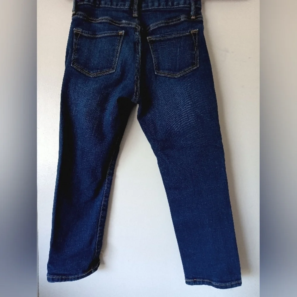 Old Navy Skinny Adjustable Waist Dark Blue Jeans